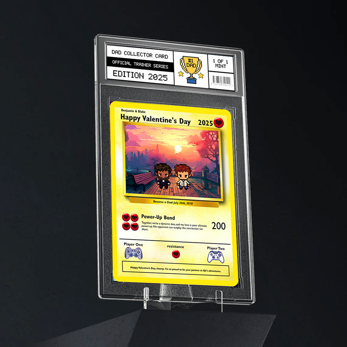 Dad to Son Card - Build Your Own