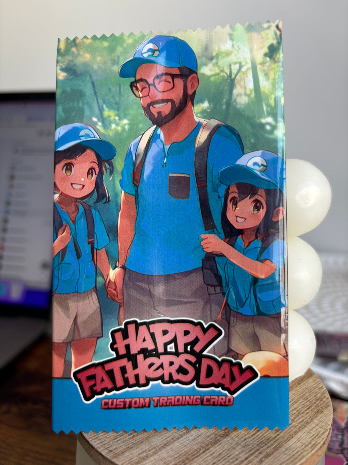 Yu-gi Love For Dad Card - Build Your Own