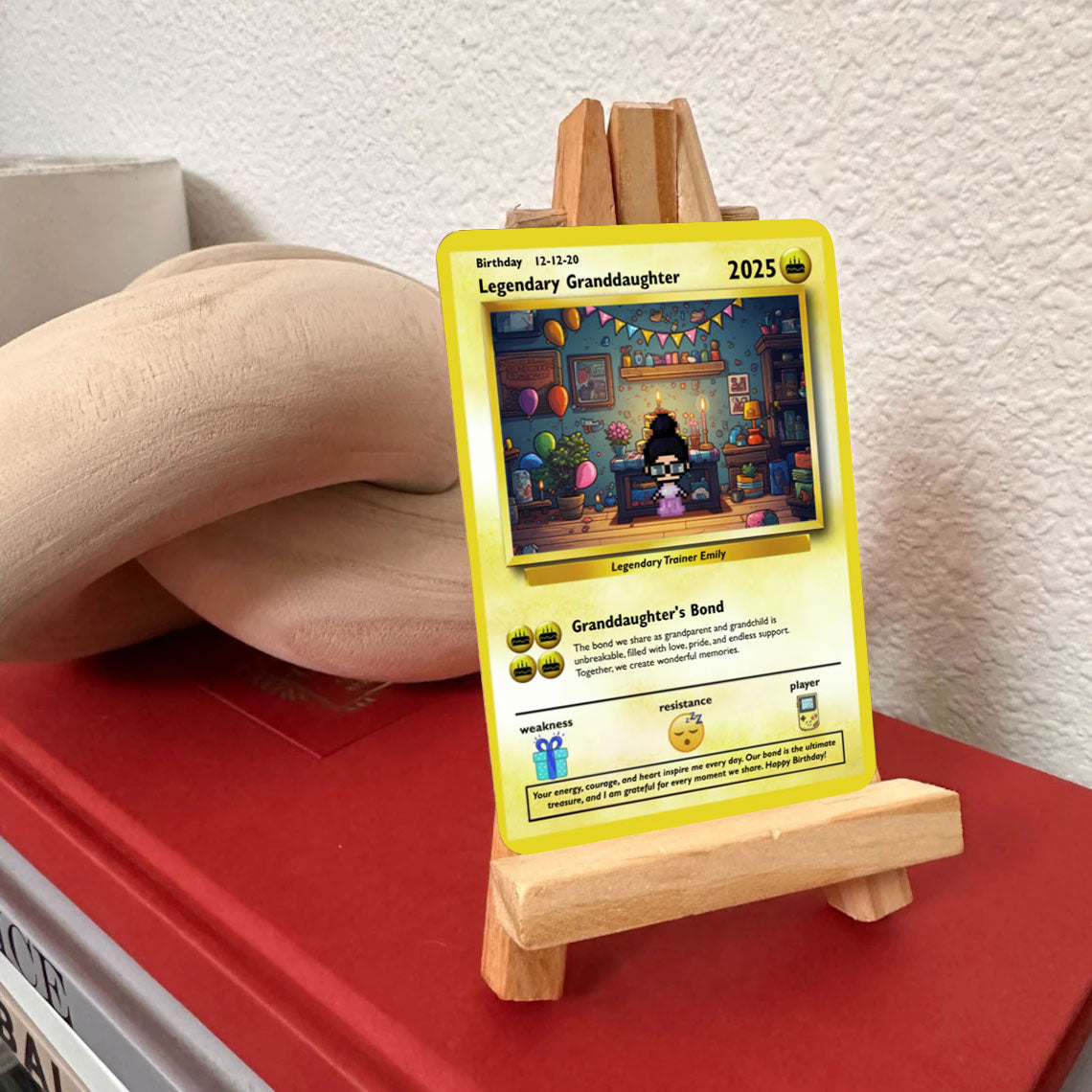 Granddaughter Birthday Card - Build Your Own -