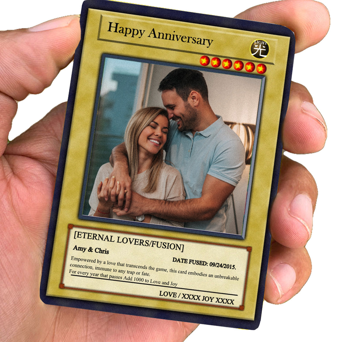 Yu-Gi-Love Anniversary Card - Photo