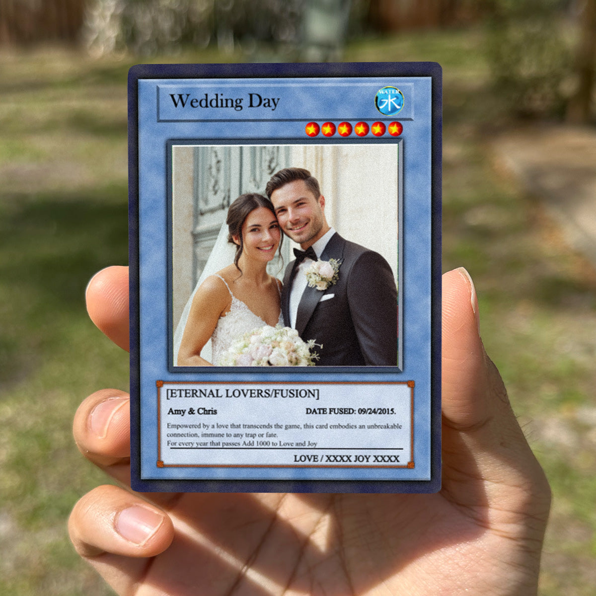 Yu-Gi-Love Wedding Card - Photo