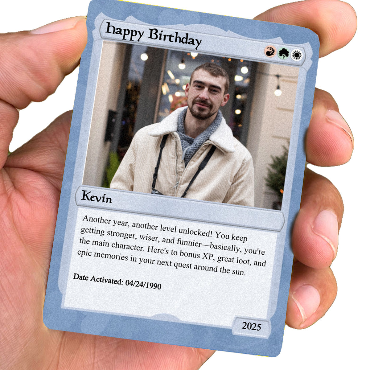 Love The Gathering Birthday Card - Photo