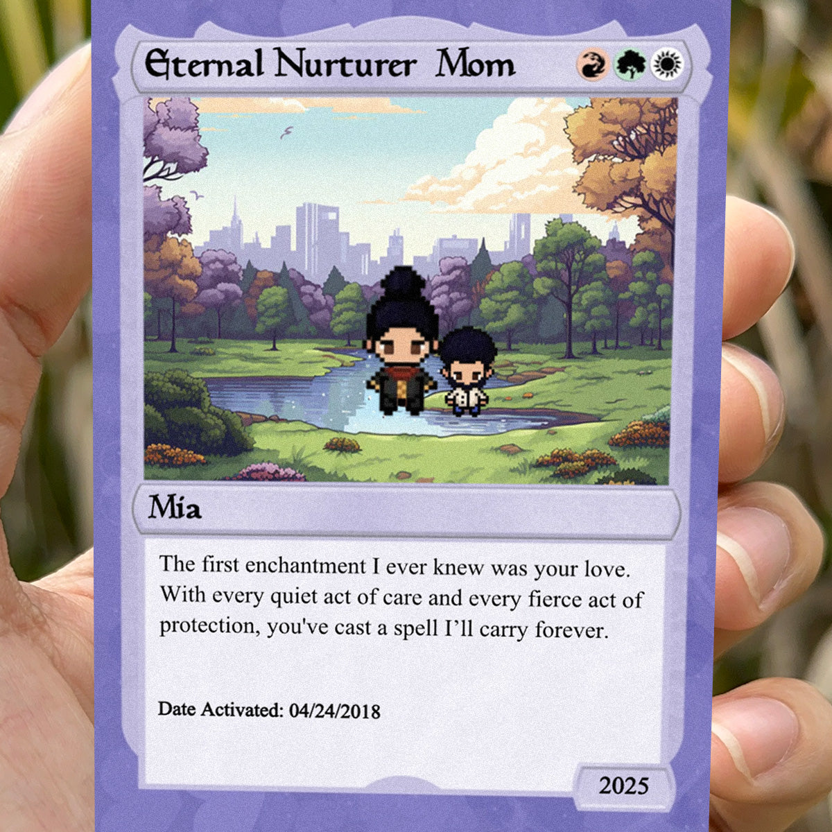 Love The Gathering For Mom Card - Build Your Own