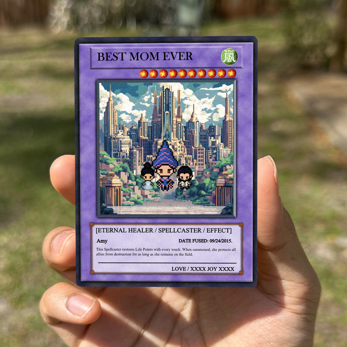 Yu-gi Love For Mom Card - Build Your Own