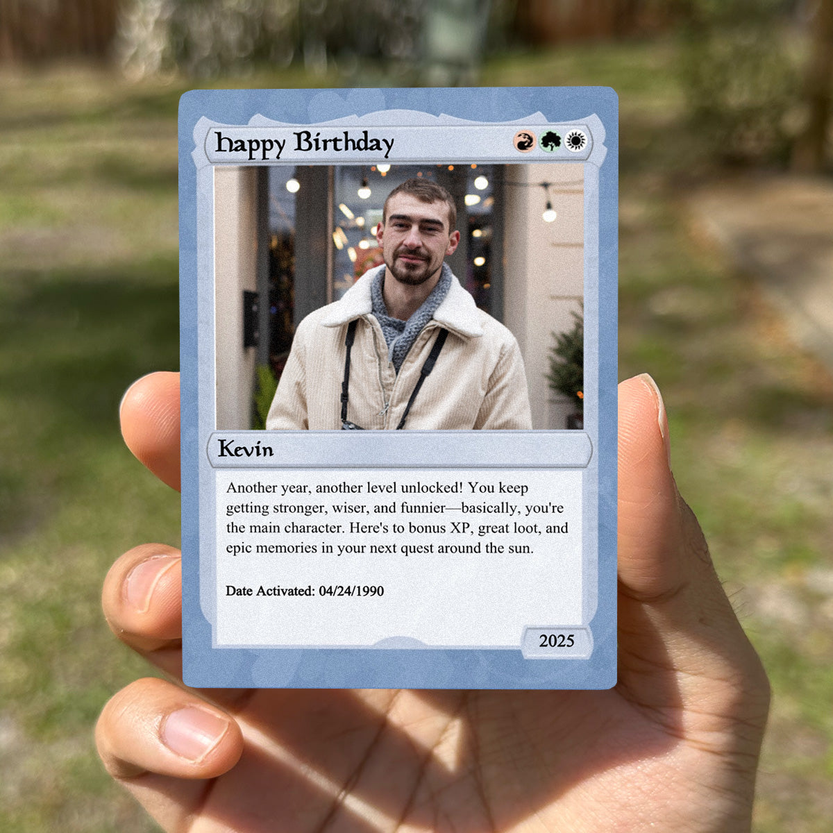 Love The Gathering Birthday Card - Photo