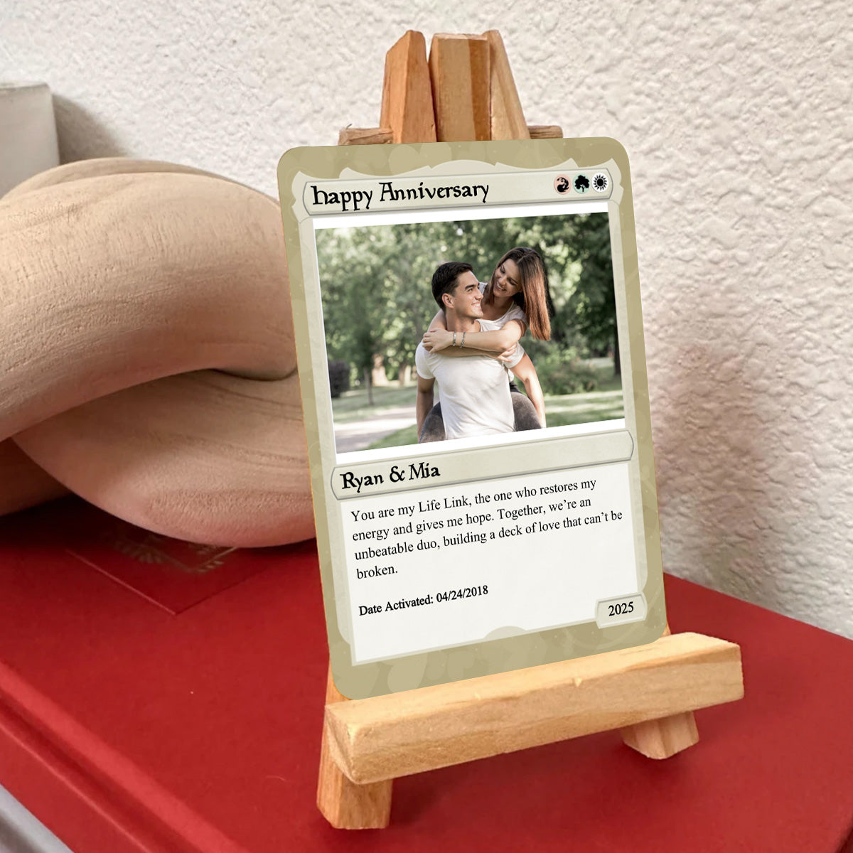 Love The Gathering Anniversary Card - Photo