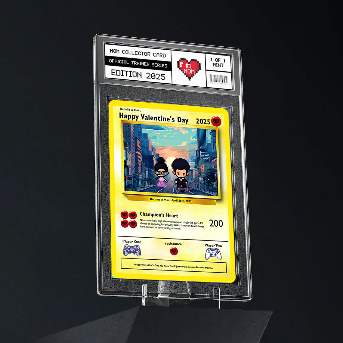 Mom to Son Card - Build Your Own