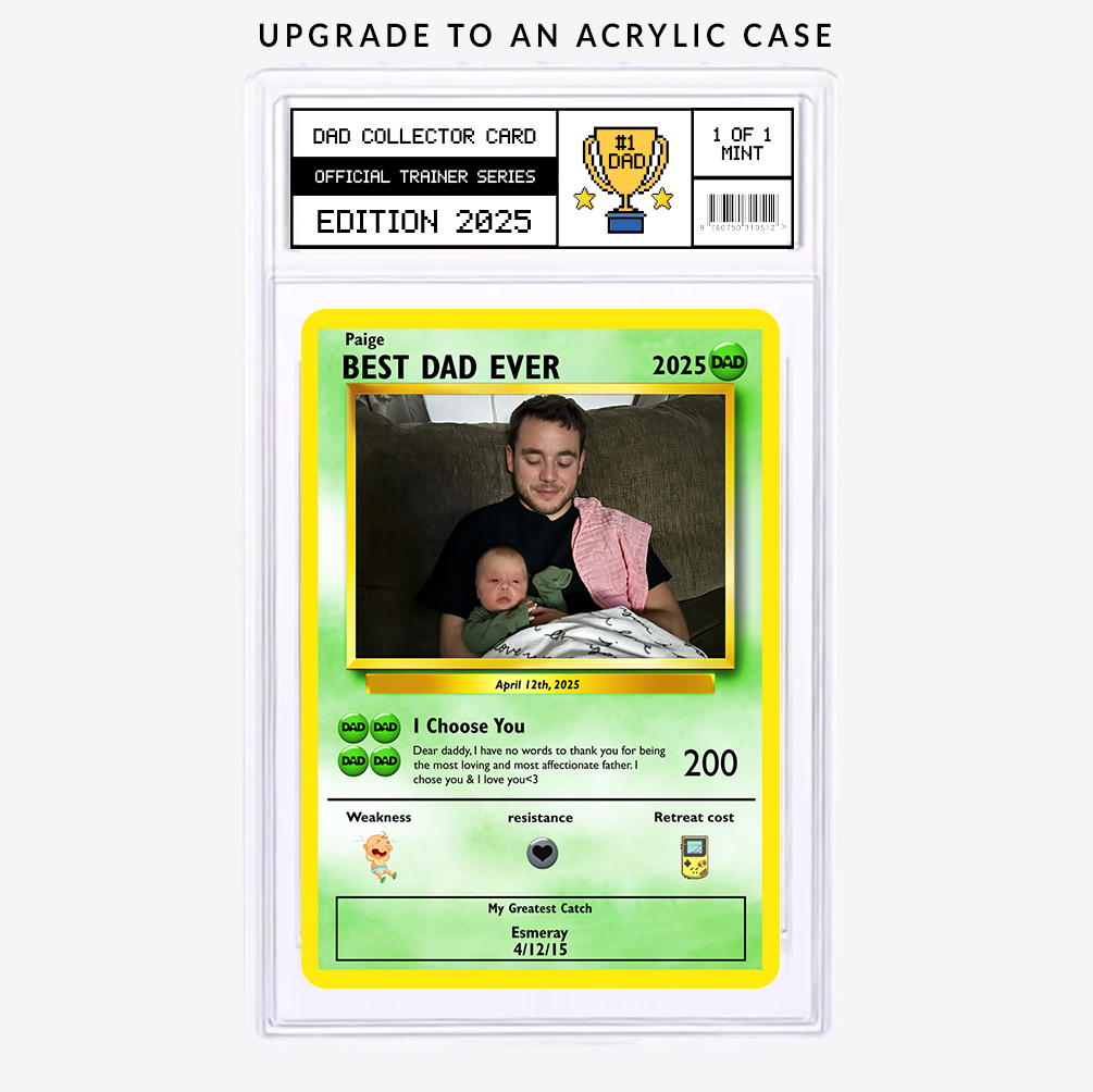 Tarjeta de papá - Construye tu propia foto