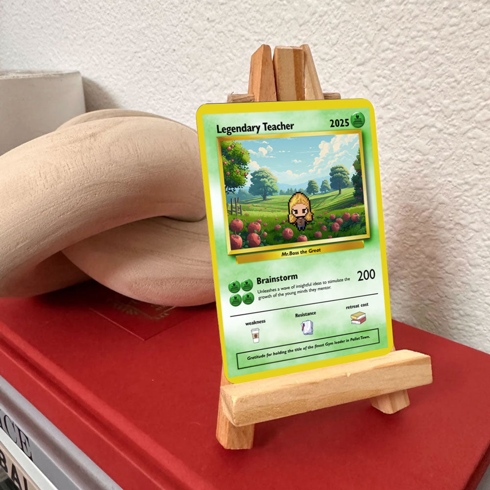 Teacher Card - Build Your Own