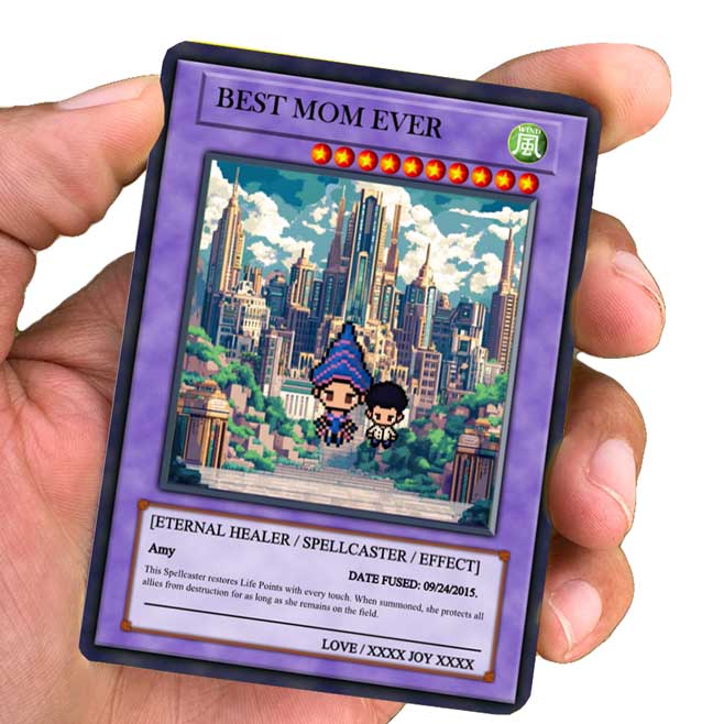 Yu-gi Love For Mom Card - Build Your Own