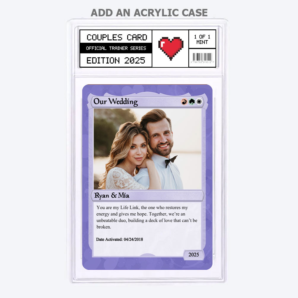 Love The Gathering Wedding Card - Photo