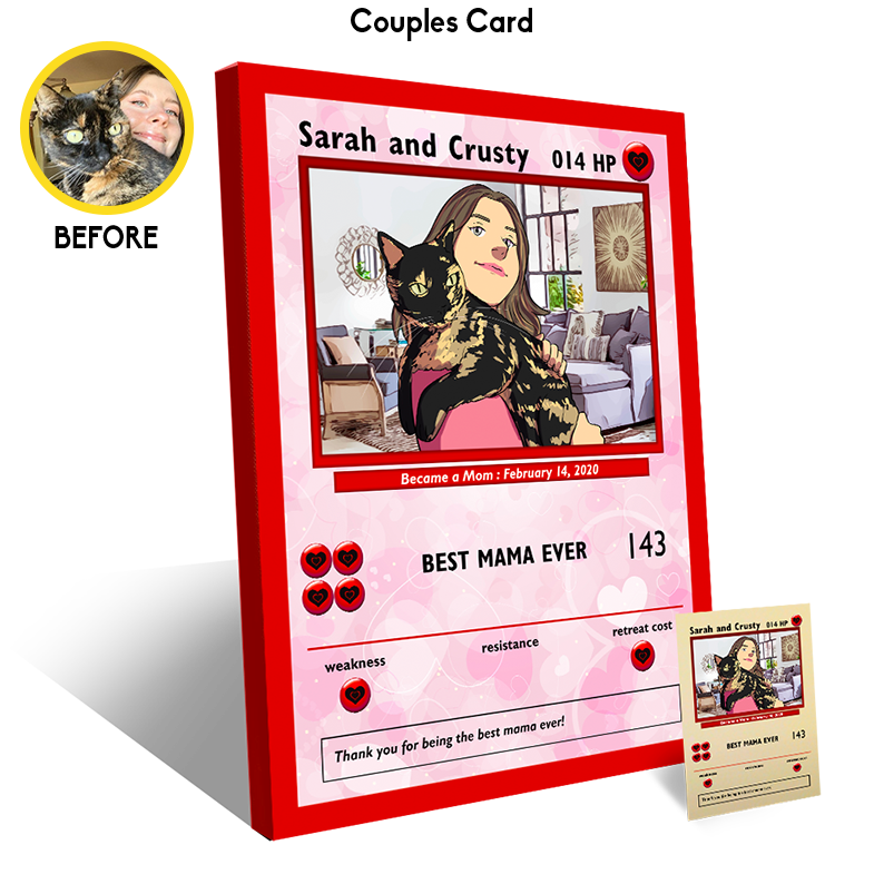 Tarjeta V-Day Dibujada a mano de edición limitada