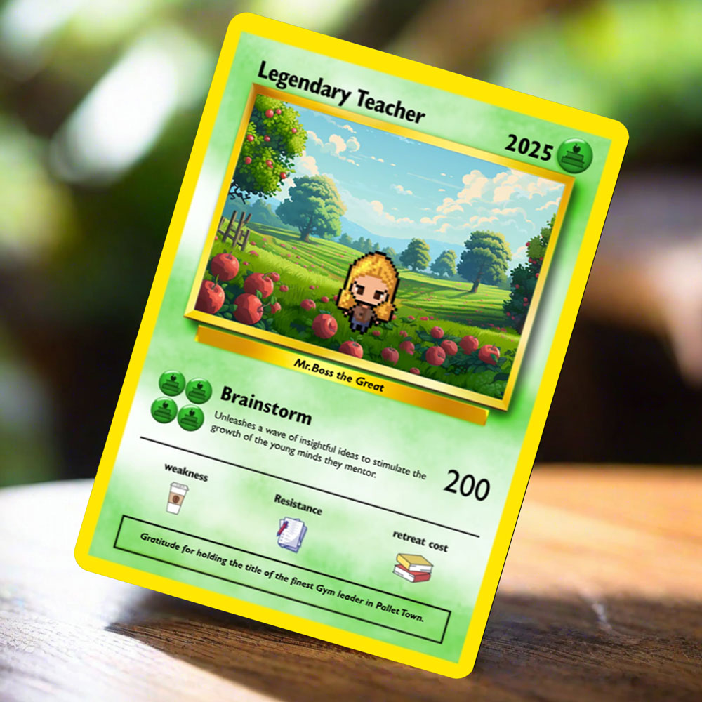 Teacher Card - Build Your Own