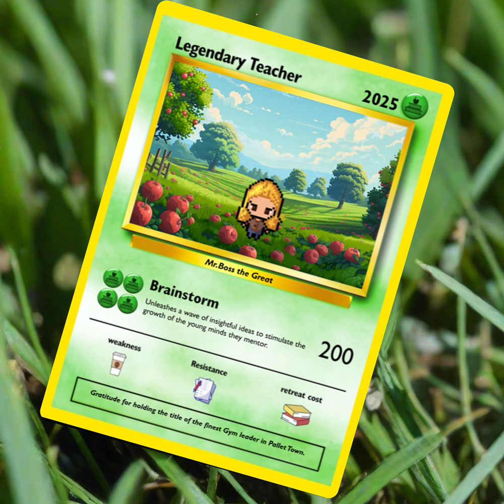 Teacher Card - Build Your Own