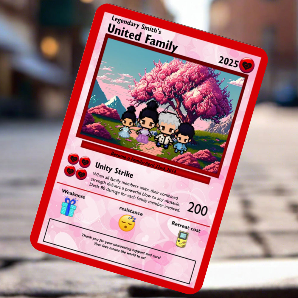 Family Card - Build Your Own