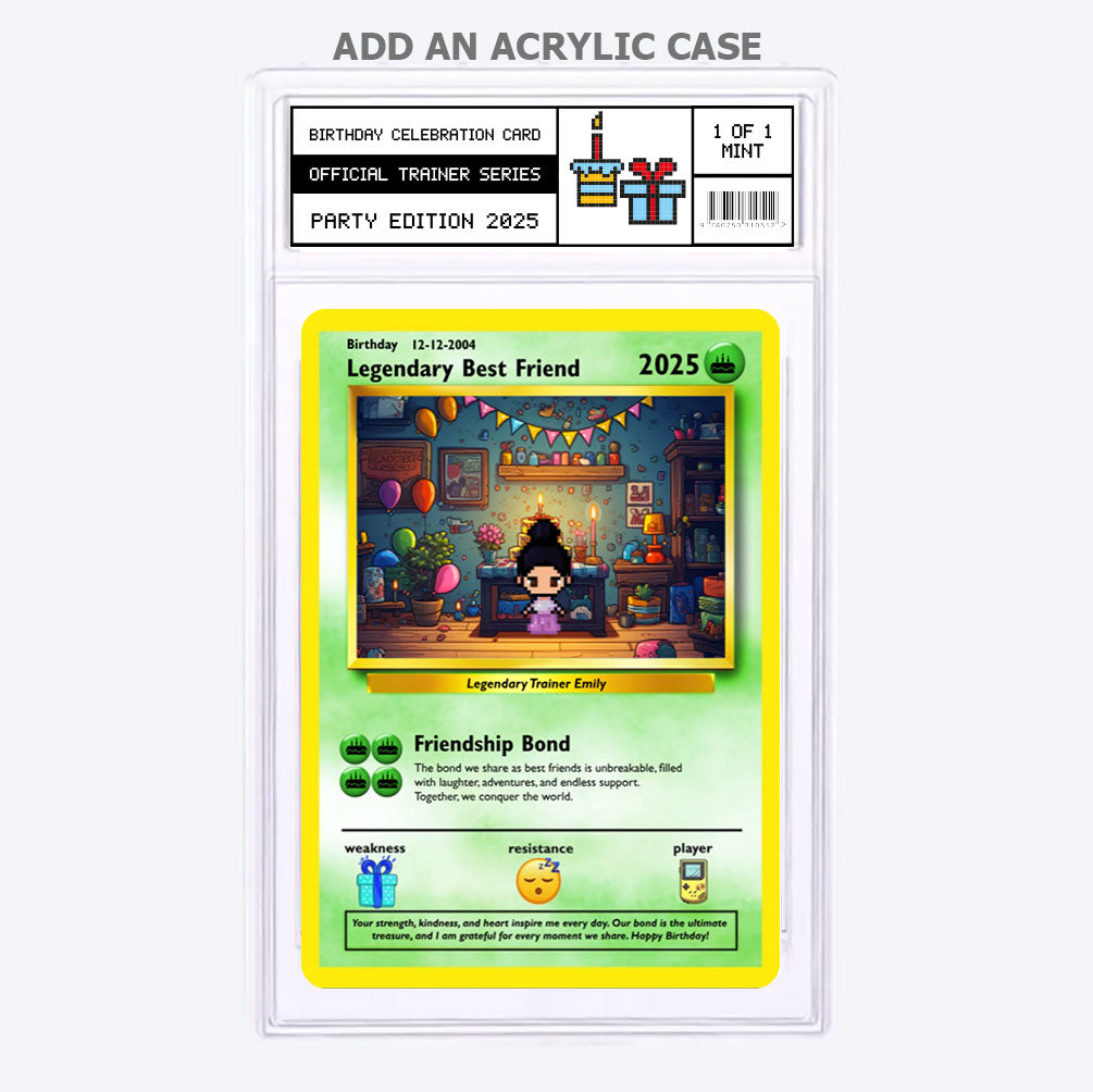 Best Friend Birthday Card - Build Your Own