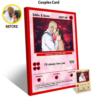 Tarjeta V-Day Dibujada a mano de edición limitada