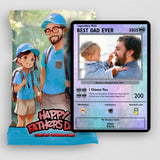 Tarjeta de papá - Construye tu propia foto