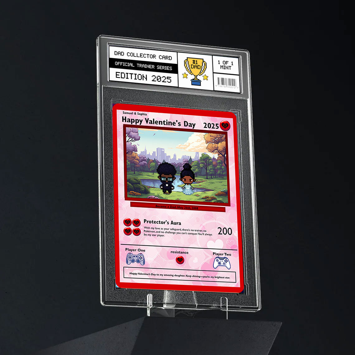 Dad to Daughter Card - Build Your Own