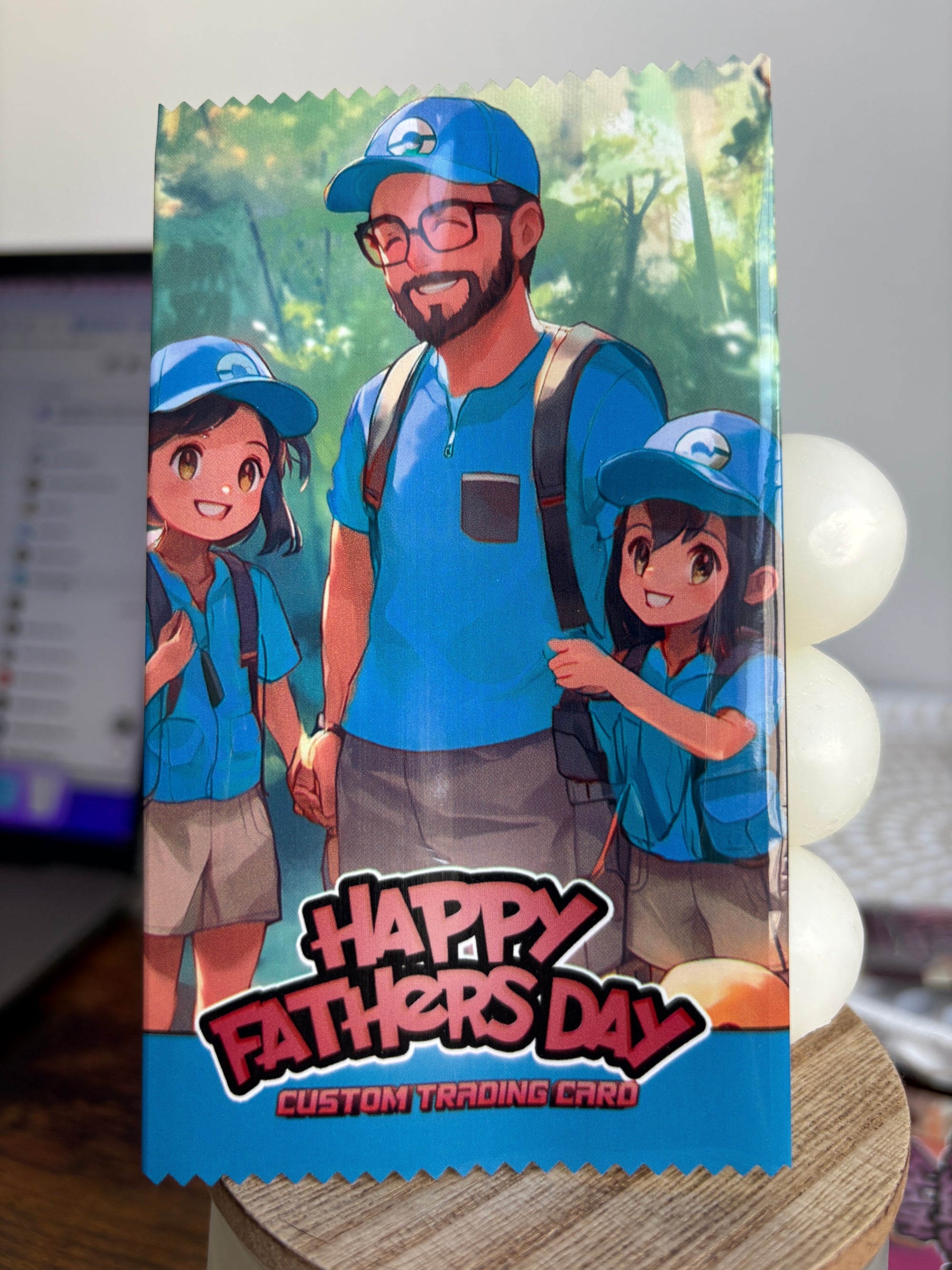 Yu-Gi-Love Father's Day Card  - Photo
