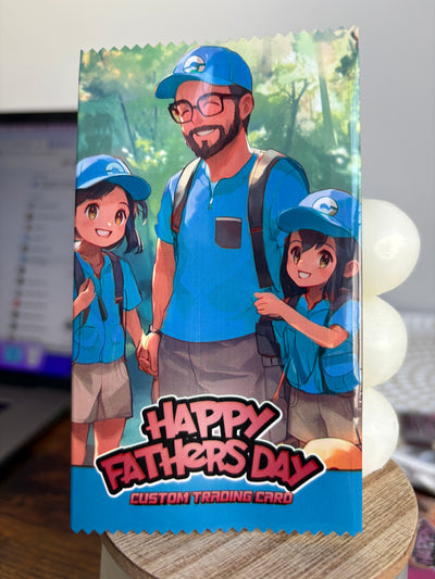Tarjeta de papá - Construye tu propia foto