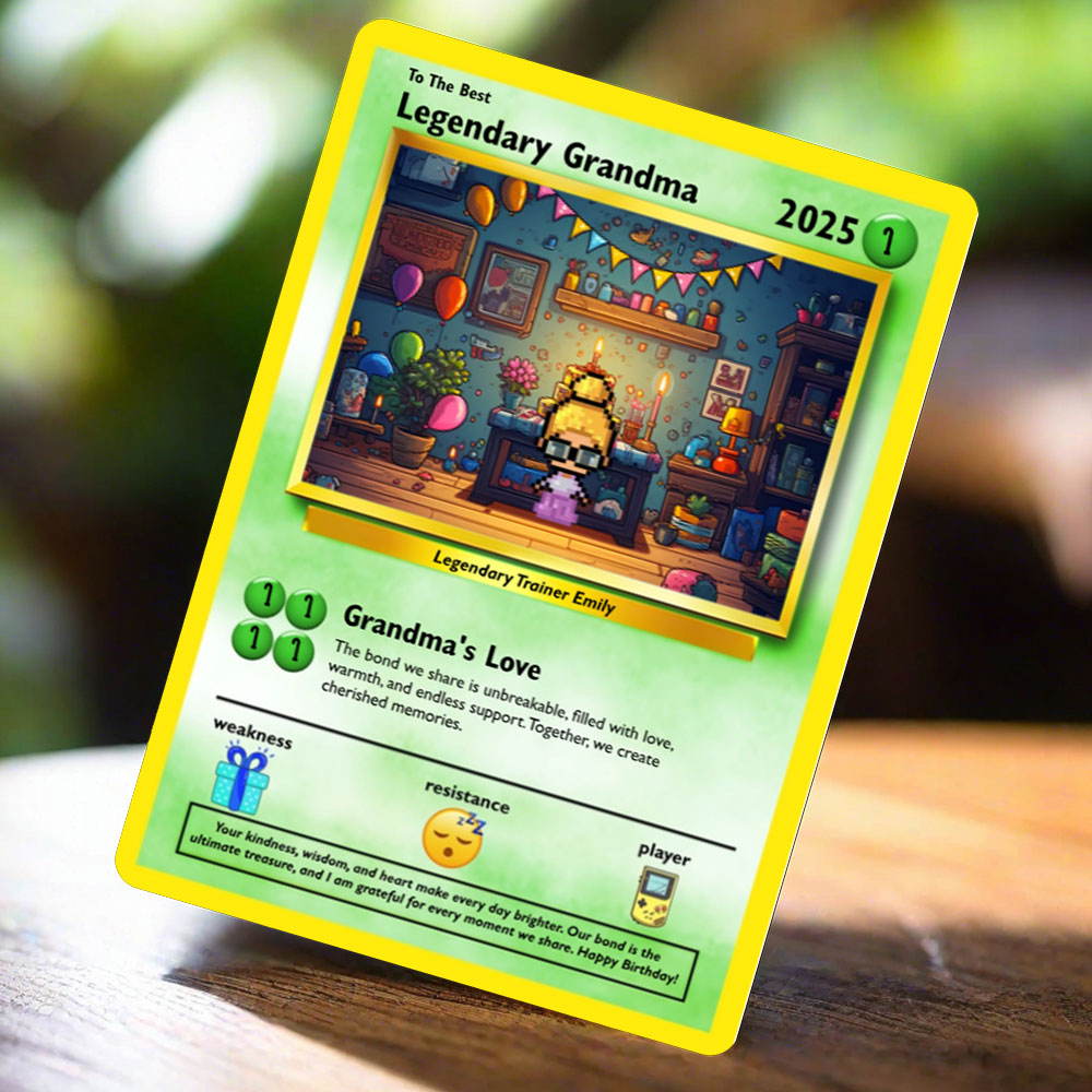 Grandma Card - Build Your Own