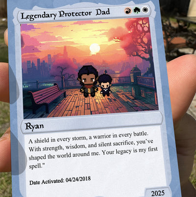 Love The Gathering For Dad Card  - Build Your Own