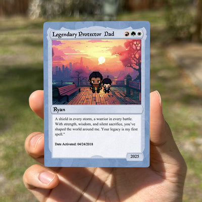 Love The Gathering For Dad Card  - Build Your Own