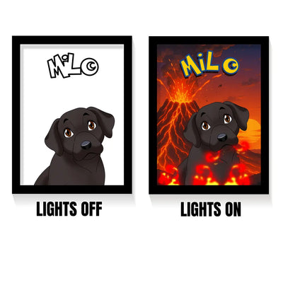 Custom PokePet Light Box Art