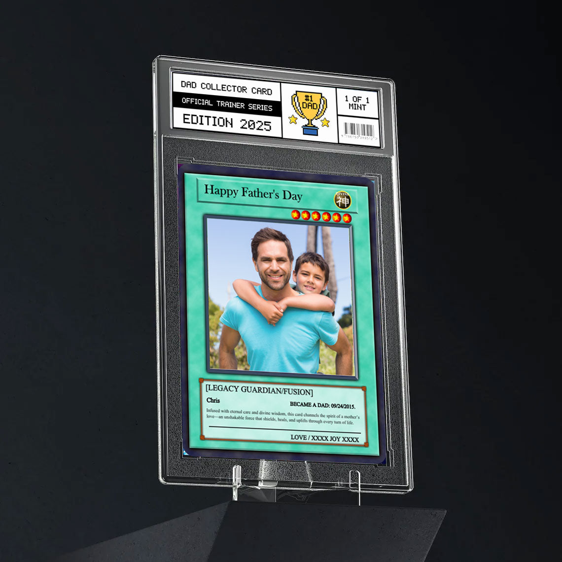Yu-Gi-Love Father's Day Card  - Photo