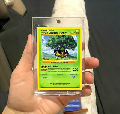 Hyrule Guardian Family Card - Build Your Own