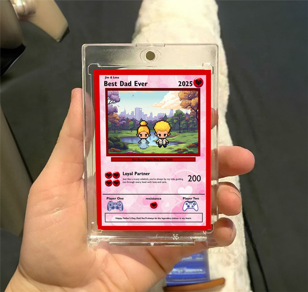 Daughter to Dad Card - Build Your Own