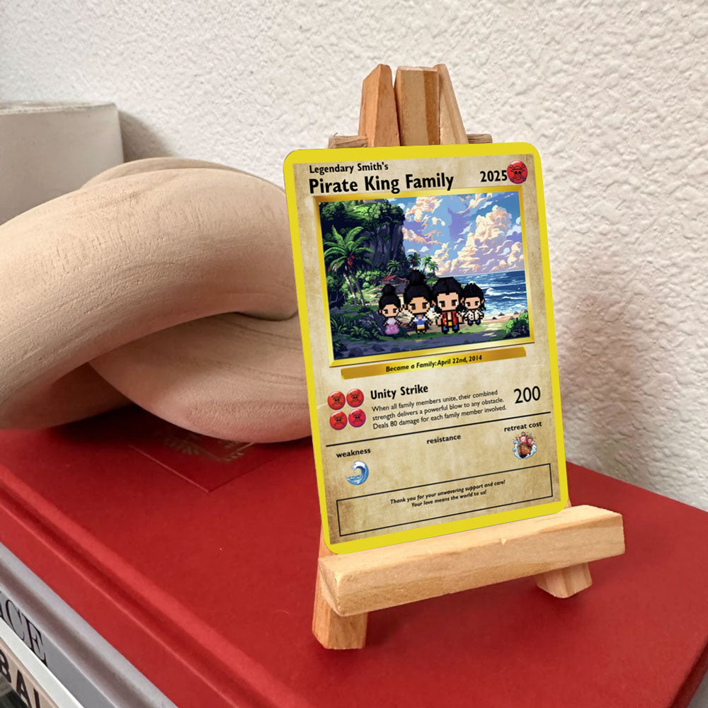 Pirate King Family Card - Build Your Own