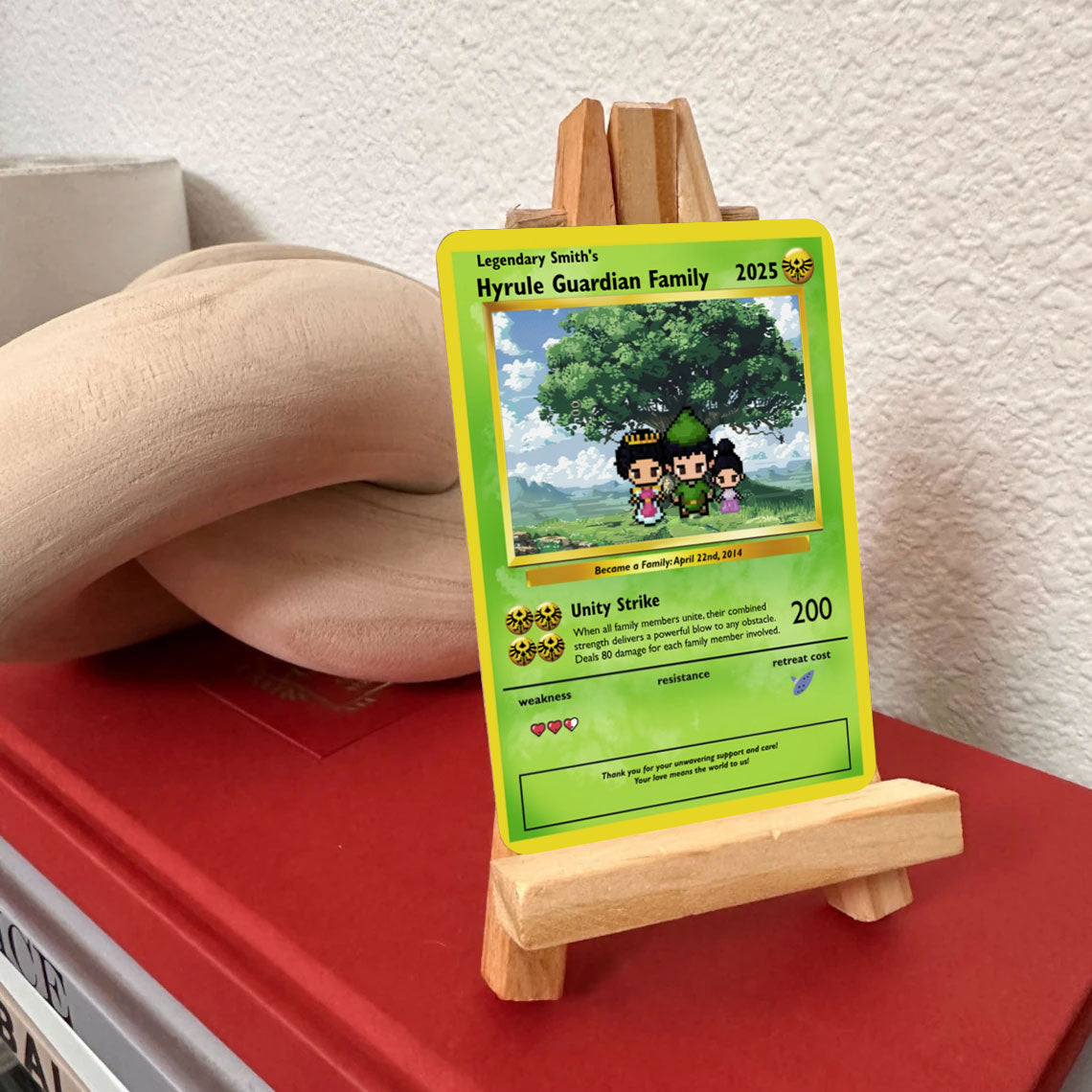 Hyrule Guardian Family Card - Build Your Own