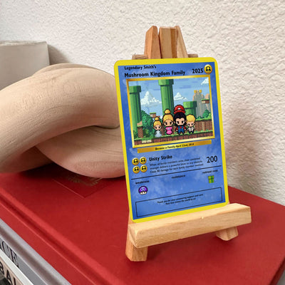Mushroom Kingdom Family Card -Build Your Own