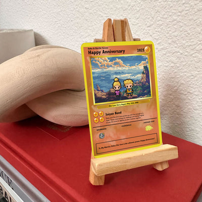 Super Saiyan Love Card - Build Your Own