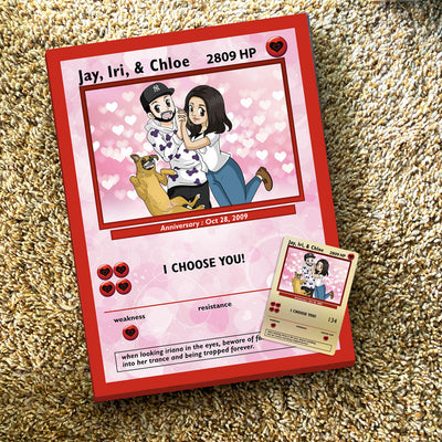 Tarjeta V-Day Dibujada a mano de edición limitada